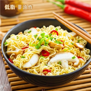 素食非油炸方便面速食整箱面饼