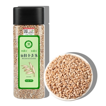 天瑞优品有机小麦米454g罐装 小麦脱皮去皮不抛光五谷杂粮粥