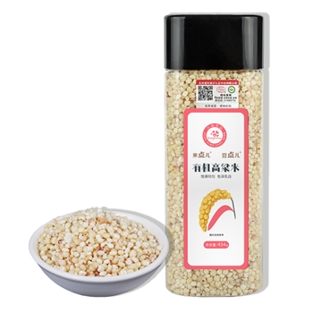 天瑞优品有机高粱米454g罐装 农家杂粮米粥料主食粗粮八宝粥