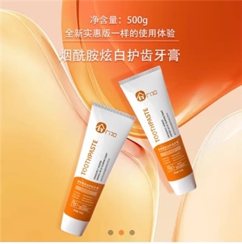 烟酰胺炫白护齿牙膏500g/支